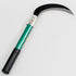 KEYI Weeding Sickle,Steel Grass Sickle,Manganese Steel Blade/Hardwood Handle Hand held Serrated Grass Hook Cutter - Great for Removing Unwanted Vi...
