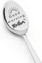 Good Morning Mother Spoon for Mom Mothers Day Gifts for Mama Mommy from Daughter Son to Mummy Birthday Christmas Gifts for Mom Spoons Gifts for St...