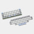 YMDK XDA DSA Blank PBT Keycaps Suitable for Ortholinear Layout MX Keyboard XD75 ID75 Planck Preonic Niu40 (Only Keycap)...