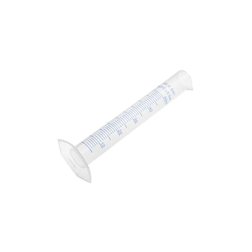 Geesatis 10 Pcs Plastic Measuring Cylinders 50 ml Lab Test Graduated Measuring Cylinder...