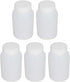 Bettomshin 5Pcs 100ml PE Plastic(Food Grade) Bottles, Wide Mouth Lab Reagent Bottle Liquid/Solid Sample Seal Sample Storage Container with Graduat...