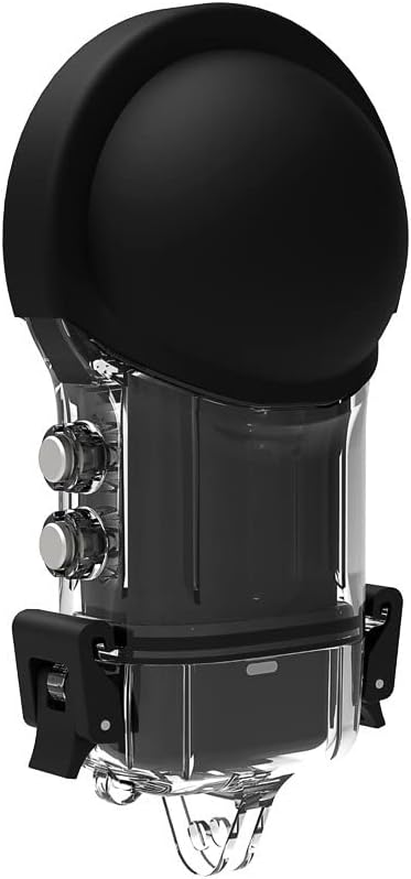 Diving Photography Waterproof Lens Cap for Insta360 X3 Camera (Black)...