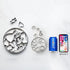 Tiny Mini Stainless Steel Cookie Cutters, 22-piece Cute Shapes Animal Flowers Bear Dinosaur for One-Bite Cookies, Fruits, Fondant Biscuit (22 pcs)...