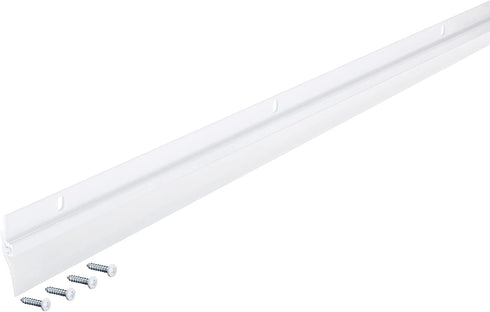 36 Inch Triple Fin Vinyl Door Sweep, White Finish – MD Building Products 05215...