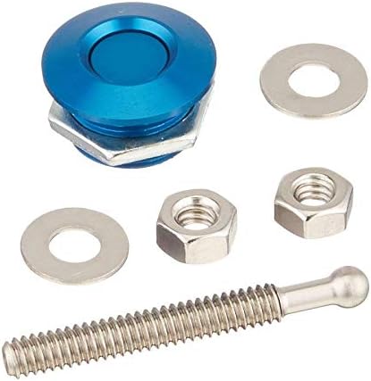 2Pack Quick Release Latch Lock Clip Push Button Bonnet Kit 1.25in/32mm Diameter Universal Aluminum Alloy Quick Latch Lock for Auto Car Bumper Lice...