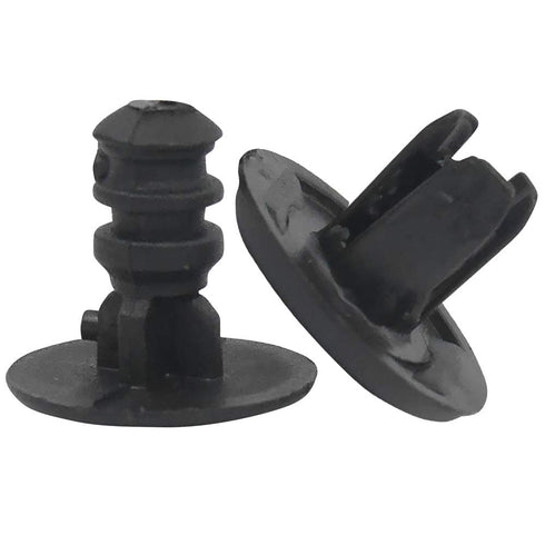81514-663A 50x Front Fender Bumper Push Type Retainer Clips - Compatible with Honda, GM, Ford, Mitsubishi - Replaces OEM #: 91512-SX0-003, MU00031...
