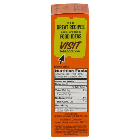 Tabasco Original Red Pepper Sauce, 2 oz (2 Pack) With Deal Dave Card...