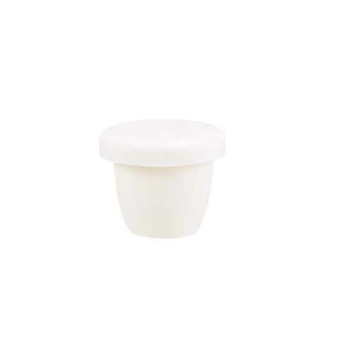 uxcell Corundum Alumina Crucible Heating Container Cup Pot 10ml with Lid for Foundry Worker Kilns Melting Casting Refining Lab Supply Gold Melt...