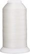 Superior Threads - Smooth Polyester Sewing Thread for Serger, Bobbin Thread, and Quilting, So Fine #401 Snow, 3,280 Yd. Cone...