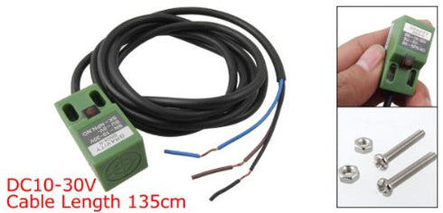 uxcell a11021800ux0169 SN04-N DC 10-30V 200mA NPN NO 3-Wire 4mm Approach Sensor Inductive Proximity Switch......