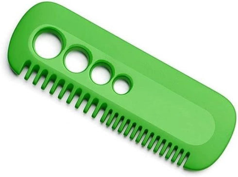 2Pcs Green Leaf Herb Stripper,Vegetable Herb Eliminator Comb Kitchen Herb Leaf Stripping Tool Herb Pealer for Kale, Chard, Collard Greens, Kitchen...