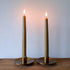 Candlestock Real Bayberry Taper Candle Pair 8 inch - Pure Bayberry and Pure 100% USA Beeswax Blend - Dripless Taper Candle Pair...