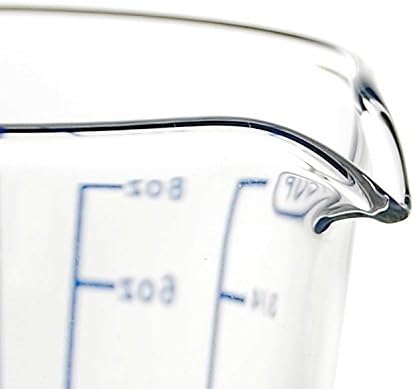 2 Cup Borosilicate Glass Measuring Cup With 50ML Intervals Scale New Kitchen Accessories Easy Measure Liquid Powder Milk Cups...