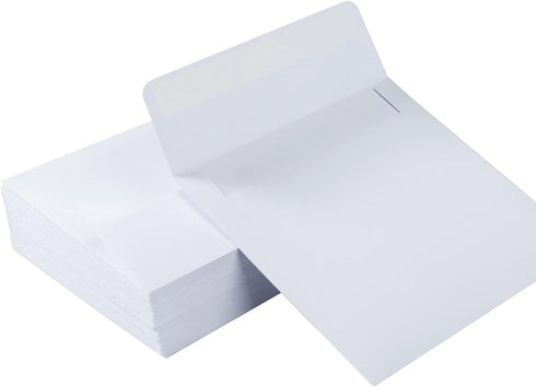 50 Pack Colorful 6 x 6 Envelopes Square Envelopes Self Seal for Wedding, Party Invitations, Greeting Cards, Announcements, Photos, CD/DVD Sleeves ...