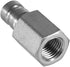 Camoo PD342 Series PD Steel Test Port and Diagnostic Equipment Quick Nipple with Female Pipe Thread, 1/8" Body Size, 1/4"-18 NPTF Thread Size, 1.6...