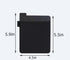 AubRie Universal Stick-On Mouse Pouch, Wireless Mouse and Pen Holder, Reusable Adhesive, No Glue Residue, Compatible with Battery Pack(Black)...