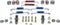 Dorman HW17434 Rear Parking Brake Hardware Kit Compatible with Select Hyundai/Kia Models...