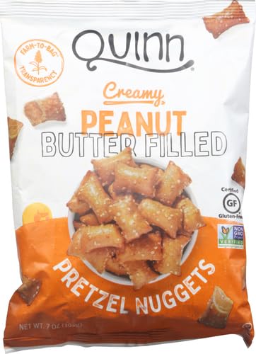 Quinn Snacks Peanut Butter Filled Pretzels, 7 Oz...