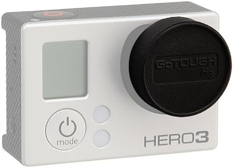 Fotodiox Pro GoTough 3X Replacement Lens Caps for The HERO 3, 3+, 4, Naked Camera - Set of 3 GoTough Protective Lens Covers for The HERO3 Hero3+ a...
