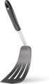 DI ORO Silicone Fish Turner - Nonstick Cookware Spatula, 600F Heat-Resistant, BPA Free, Slotted, Non Stick Thin Egg Flipper (Black)...