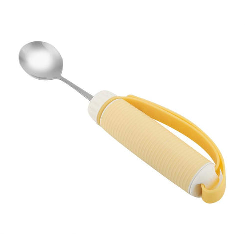 Fdit Disabled Patient Arthritis Elder Utensil Removable Flexible Rotating Eating Tablewares (spoon)...