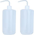 2Pcs 1000ml/34oz Plastic Wash Bottle Tatoo Squeeze Wash Bottles with Narrow Mouth Tattoo Wash Bottle Watering Tool for Lab Industry Tattoo Supplie...