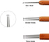 Dreadlock Crochet Hook for Hair, Dreadlocks Needle for Wig Braid Craft Hair Weaving Tool 0.75mm 3pcs/Lot......