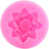 Pink Lotus Flower Silicone Molds,Fondant Candy Making Chocolate Molds,for DIY Cupcake Cake Topper Decoration Pastry and Baking Molds Bakeware...