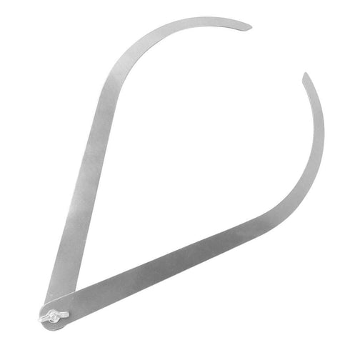 Clay Caliper Tool, 10 inch Bent Leg Stainless Steel Caliper Ceramic Measuring Pottery Tool for Carving Shaping Clay Sculpture Modeling...