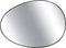 Driver Left Side Mirror Heated Glass Fit for Mini Cooper 2007-2015 Replace 51169803193 51162755625, Car Rearview Mirror Glass, Left Side Heated Re...