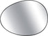 Driver Left Side Mirror Heated Glass Fit for Mini Cooper 2007-2015 Replace 51169803193 51162755625, Car Rearview Mirror Glass, Left Side Heated Re...