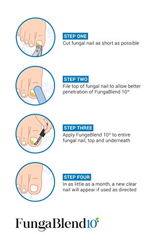 Antifungal Medication:1% Tolnaftate and 10 Plant Medicines -Toenail Fungus Treatment for Nail Repair Gel, Athletes Foot, Jock Itch, Ringworm -Topi...