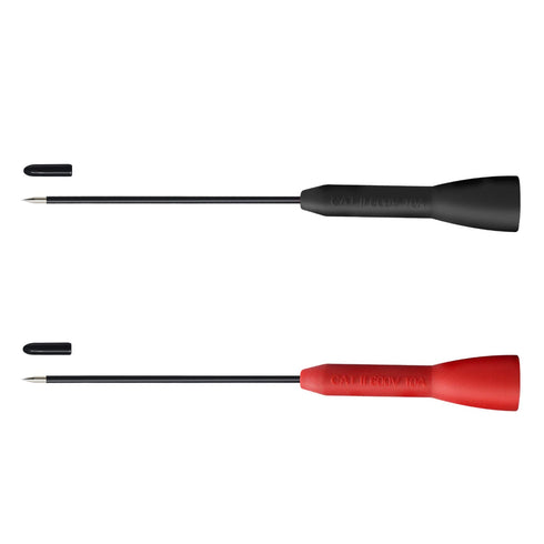 2 Pack 2mm Extended Needle Test Probes, 600V/10A Non-Destructive Multimeter Test Probe for Fluke Leads tl71 tl75...