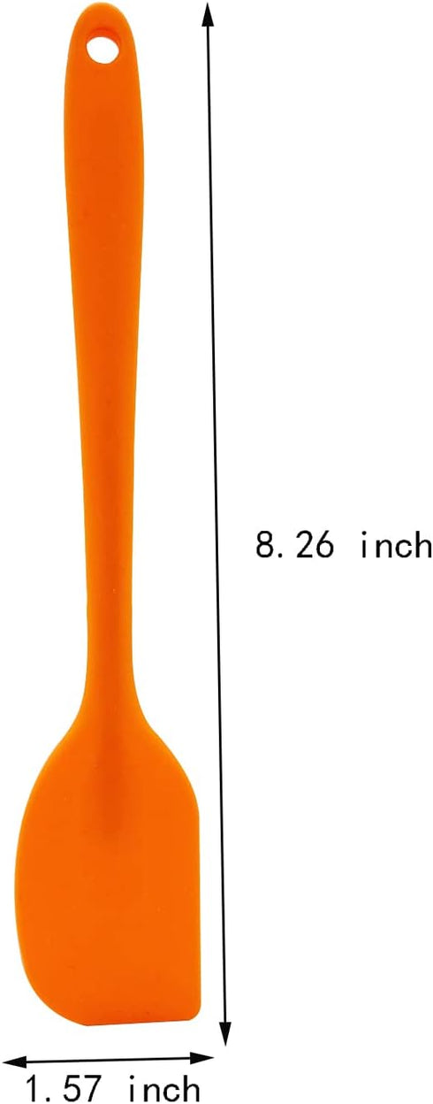 8 Pcs Silicone Spatulas, XYSMZM 8.3 inch Heat Resistant Non-Stick Rubber Spatula for Baking Cooking...