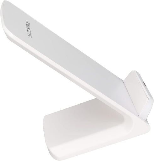 Wireless Charging Stand, Smart Phones Certified 15W Fast Wireless Charger for iOS 13, for iOS 12, for Samsung S22 S21 S20 S10 S9 S8 Note 20 (White...