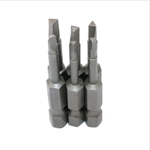 5 Pcs 50mm 1/4 Hex Shank Magnetic Triangle Head Impact Grade Advance Heat Treated S2 Steel TA1.8 TA2.0 TA2.3 TA2.7 TA3.0 Screwdriver Bits...