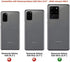 Flower Case for Samsung Galaxy S20 Ultra (6.9"), Floral Pattern Clear Slim Girly Design, Shockproof Protective Hard PC Back with Soft TPU Bumper P...
