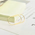 Gold Jumbo Paper Clips 20pcs Oversized Gold Paperclips 50mm/2 inch Non Skid Smooth Finish Steel Wire Office Supply Accessories...