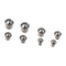 8pcs Round Dowel Points,Dowel and Tenon Center Transfer Plugs Point,Woodworking Alignment Tool Points Marker Drill Center for Woodworking Tool Woo...