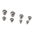 8pcs Round Dowel Points,Dowel and Tenon Center Transfer Plugs Point,Woodworking Alignment Tool Points Marker Drill Center for Woodworking Tool Woo...