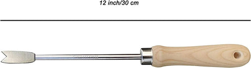 Hand Weeder Tool Stainless Steel Manual Hand Weeder Easily Removes Dandelions, Thistles, Burdock and Other Invasive Weeds...