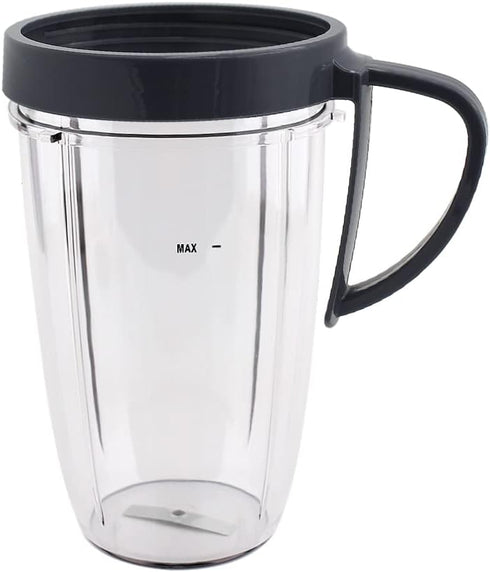 Anbige Replacement Parts cup ring,Compatible with Nutribullet 600w & 900W Blender Juicer (2 Cup Ring with Handle)...