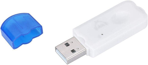 Mini USB Bluetooth Receiver Audio A2DP Music Wireless Adapter for Car AUX Mobile Phone Home Stereo System, Allows the Bluetooth Receiver to Pair w...