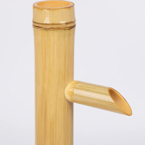 Bamboo Water Fountain without Pump,Water Fountain Outdoor Indoor,Zen Garden Decor for Desk Patio Yard,12 Inch...