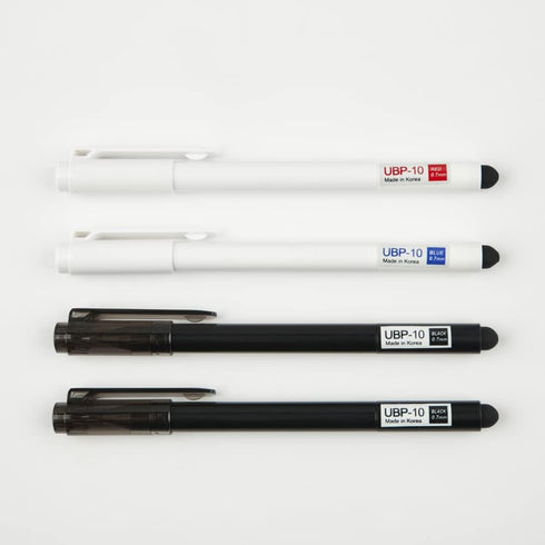UBP-10 Untact Button Pen 2-in-1 Stylus and Ball Pen Non-Touch Refillable Contactless Touch Tool Button Pusher Touchless No Touch Compatible with S...