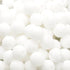 White Silicone Beads for Keychain, Necklace, Bracelet Making - Jewelry Making Kit (12mm, 100pc, White)...