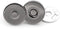 CRAFTMEMORE Thin Magnetic Snap Buttons Quality Strong Clasp for Purse Sewing Handbags Closures 6 Pack MNS (10mm, Gunmetal)...