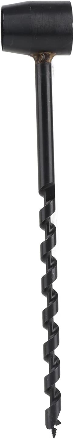 Survival Scotch Eye Auger Manual Drill Bit Portable Hand Wood Auger for Bushcraft Backpack Camping Survival Tool(19?230mm/0.75?9.06in)...