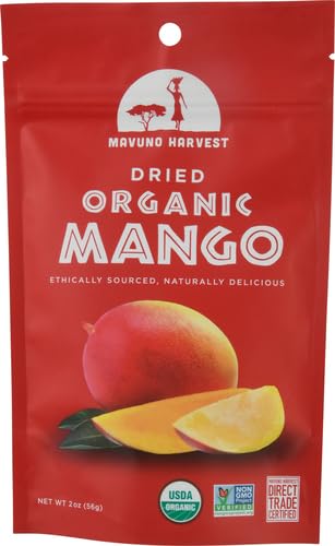 Mavuno Harvest Dried Mango, Organic, 2 oz...