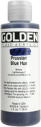 Golden Fluid Acrylic, 4 ounce bottle, Prussian Blue Hue...